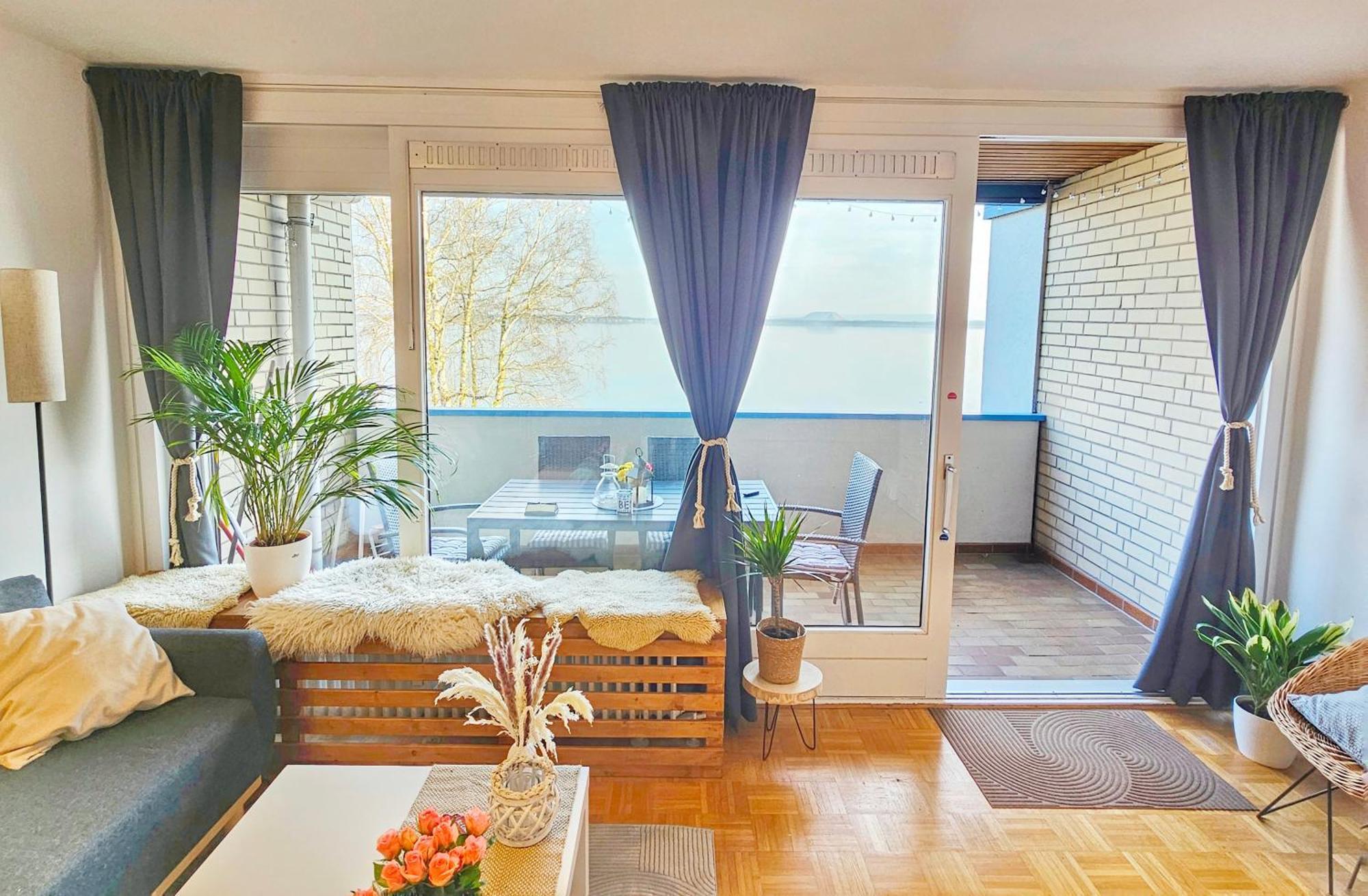 Ferienwohnung Sunrise - Mit Direktem Blick Auf Das Steinhuder Meer - Mardorf  Bagian luar foto
